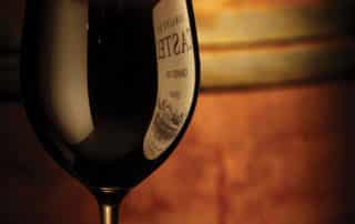 red wine glass